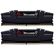 Resim GSKILL RipjawsV Siyah DDR4-4000Mhz CL18 32GB (2X16GB) DUAL (18-22-22-42) 1.40V (F4-4000C18D-32GVK) DİSTRİBÜTÖR GARANTİLİ ÜCRETSİZ VE AYNI GÜN KARGO - SIFIR ÜRÜN