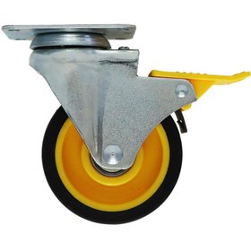 Resim Stanley PA631 PC508 Taşıma Arabası PU Hareketli Yedek Teker 