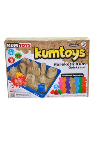 Resim EASERA TİCARET 5329 Kumtoys, Hareketli Kum Seti 1000 gr / +3 yaş 