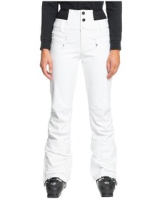 Resim Roxy Kadın Snowboard Pantolonu Rising High Beyaz Beyaz Beyaz 
