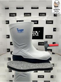 Resim e&e Techno S4 %100 Su Geçirmez Çizme -20 Derece Soğuğa Dayanıklı Çelik Burun Ortopedik Poli Çizme 27 Cm 
