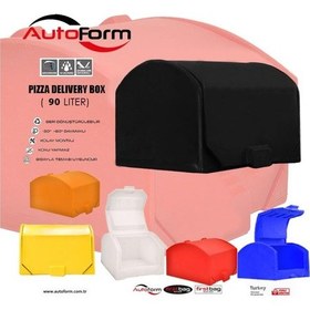 Resim Motosiklet Servis Kurye Çantası Nano Siyah 90 Litre. Pe 