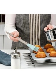 Resim AyrStore BAKGLAD Pasta Frças, Bej/Mavi 