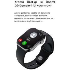 Resim Watch 10 Pro Plus 2 Gb Hafızalı Android Ve Ios Uyumlu Beyaz Akıllı Saat 