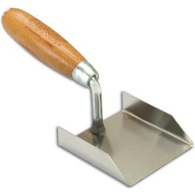 Resim Dekor 237 Paslanmaz Köşe Malası Ahşap Saplı 8 CM 