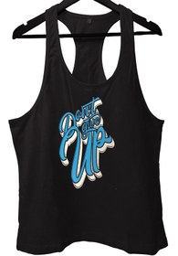 Resim TOP GLORY Dontgiveup Fitness Gym Tank Top Sporcu Atleti 