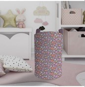 Resim Mekta Home Bebek Ve Çocuk Odası Karışık Desenli Oyuncak Sepeti Renkli Çok Renkli 