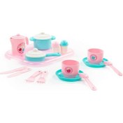 Resim Polesie Oyuncak Ev Hanımı Yemek Takımı 2 Kişilik 19 Parça 