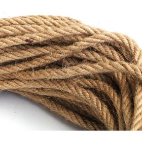 Resim Hobialem Hasır Çuval Kırnap Jüt Halat Urgan İpi 30 Metre 6 mm 