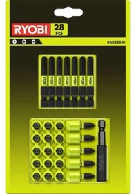 Resim Ryobi Rak28sdıb2 28 Parça Vidalama Ucu Seti - 5132003790 
