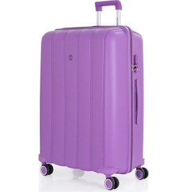 Resim Mçs Polipropilen 2li Valiz Seti Büyük & Makyaj V305 S21yy1000081-set 00014 Mor 