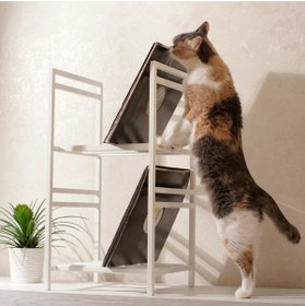 Resim MERZANA Metal Plaklık, Dergilik, Kitaplık, Plak Organizer 