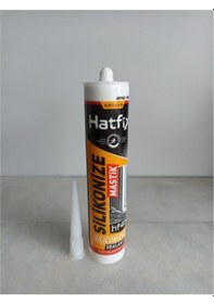 Resim Hatfix Silikonize Mastik Beyaz 