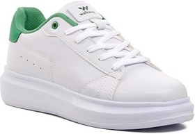 Resim Walkway Nadia Beyaz-Yeşil Kadın Sneaker Beyaz-Yeşil 40 