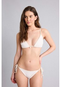 Resim Defacto Regular Fıt Nakışlı Brode Bikini Alt B6895ax26smer103 Ekru-er103 