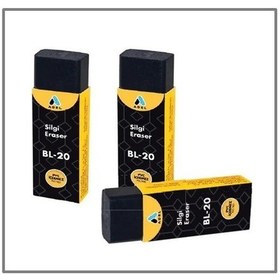Resim Adel Blackline Pastel Silgi Siyah - 3 Adet 