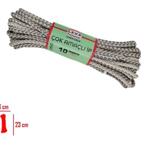 Resim Leva House Çok Amaçlı İp 10 Metre Dayanıklı Yapı ile Esnek Kullanım Sunar 