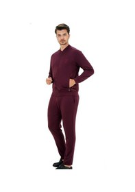Resim D's Damat 1504 Erkek Eşofman Takımı Bordo 
