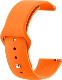 Resim Microsonic Amazfit GTR 47mm Silicone Sport Band Turuncu 