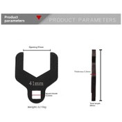 Resim Geeksen 41mm Zamanlama Kayışı Ayarlama Anahtarı - Otomobil Su Pompa Kolu Tork Aracı - Dayanıklı Ve Hassas Tasarım 