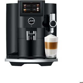 Resim Jura S8 Tam Otomatik Kahve Makinesi Piano Black (EB) 