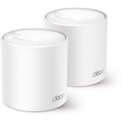 Resim TP-LINK DECO-X50, AX3000, İkili Mesh, 574-2402Mbps Dual Band, WiFi6, 3Port Gigabit Lan, 420m2 kapsama Alanı, Router, Geniş Alan İnternet Ağı Sağlayıcısı 