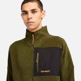Resim Timberland Polartec Mix Media Fleece Full-Zip Erkek Ceket 