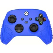 Resim Gaojunshop01 Xbox Series X Silikon Kılıf Kaymaz Koruma Blue 1pc Parmak Tutamaklı 