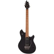 Resim EVH Wolfgang Wg Standard Baked Akçaağaç Klavye Gloss Black Elektro Gitar 