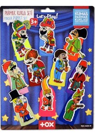 Resim Karagöz , Hacivat 10 Parça Parmak Kukla Set T224 