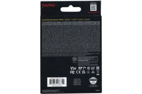 Resim Sandisk Extreme Pro 64GB 200/90MB/S Sdxc V30 Uhs-I U3 4K Sd Hafıza Kartı SDSDXXU-064G-GN4IN - 619659188719 
