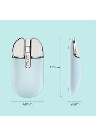 Resim Dizüstü Bilgisayarlar İçin Kablosuz Fare, Ergonomik Sessizlik Tıklayın, Dizüstü Bilgisayar, Pc, Ofis/ev/iş, İki Elini Kullan Senalstore - Pembe 