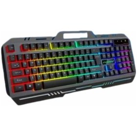 Resim Işıklı Oyuncu Q Klavye Mouse Seti Siyah Gaming Oyuncu Klavye 