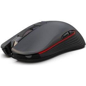 Resim Reedark Hxsj T30 2.4ghz Optik Kablosuz Şarj Edilebilir Sessiz Oyuncu Mouse 3600 DPI Led Arka Aydınlatmalı 