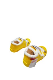 Resim Gezer Bebe Kız Çocuk Kışlık Rahat Taban Cırtlı Ayarlanabilir Günlük Ev Okul Kreş Panduf Ayakkabı 