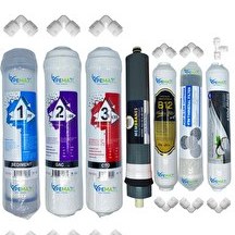 Resim Pemax Water Solutions Kapalı Kasa Su Arıtma Cihazı STD 7'li Platinium Mebran B12 Alkali-Şeffaf Mineral-Gümüş İyon 
