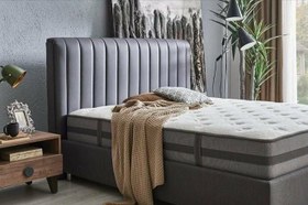 Resim Yataş Bedding Somni Başlık 120lik - 22001 Antrasit 