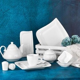 Resim Aryıldız Porselen 30 Parça Kahvaltı Takımı 51038 