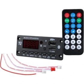 Resim Magicvoice G010 Usb/sd/bluetooth 2X25W Amfi Çıkışlı Oto Teyp Çevirici Dijital Player Board (95X40MM) 