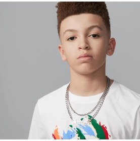 Resim Nıke Jordan Jdb Bball Fıre Ss Tee Erkek Çocuk Tişört 