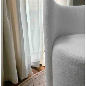 Resim Beylerbeyi Relax Teddy Beyaz Berjer , Emzirme Koltuğu, Tekli Koltuk 