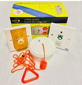 Resim Lorex Lr-Dpa Engelli Wc -Tuvalet Alarmı Seti 