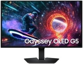 Resim Samsung Odyssey OLED G5 G50SF 27'' QHD, OLED, 180 Hz, 0,03 ms, Oyuncu Monitörü LS27FG500SUXUF 