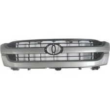 Resim TŞT 2002 - 2005 Toyota Hilux Pıck Up LN145 - D4D Ön Panjur Gri (Iç Petekleri Siyah) (My) (Oem NO:5311104260) 