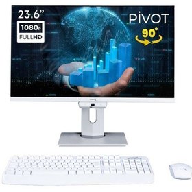 Resim Turbox TAX1183 i5-9400 16 GB 256 GB M.2 NVMe SSD 23.6" Dos AIO Masaüstü Bilgisayar 