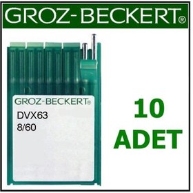 Resim Groz Beckert DVx63 San Reçme İğnesi 8 Numara 