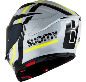 Resim Suomy Track-1 Kask Nınety Seven Grey-Yellow 