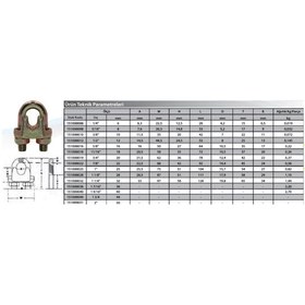 Resim Ennalbur M12 Klemens 2 Adet Diğer 