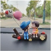 Resim GJOB Araba Aksesuarları Sevimli Karikatür Çiftler Aksiyon Figürü Ver2 