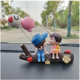 Resim GJOB Araba Aksesuarları Sevimli Karikatür Çiftler Aksiyon Figürü Ver2 